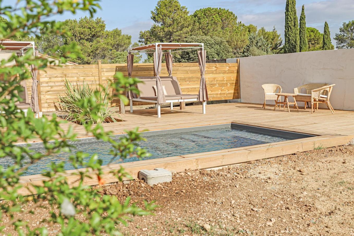 Les Gites De Laure - L'Eden Romantique, Chambres Hotes, Spa Prive, Couloir De Nage, Adults Only Malves-en-Minervois Kültér fotó